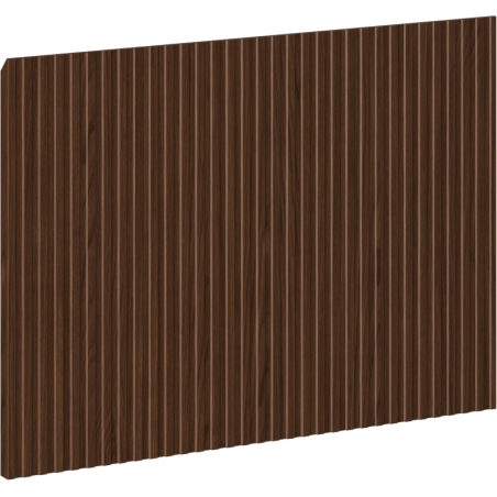 Mexen Rivel pannello frontale rigato per corpo mobile bagno 40 x 43,5 cm, noce - 91A20-0400-470-1-86