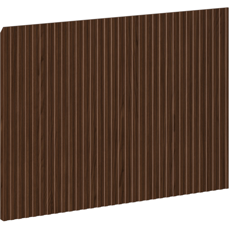 Mexen Rivel Front geriffelt für Waschtischunterschrank 50 x 43,5 cm, Nussbaum - 91A20-0500-470-1-86
