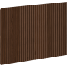 Mexen Rivel riivteesega esirinnak kapi korpuse jaoks 60 x 43,5 cm, pähkel - 91A20-0600-470-1-86