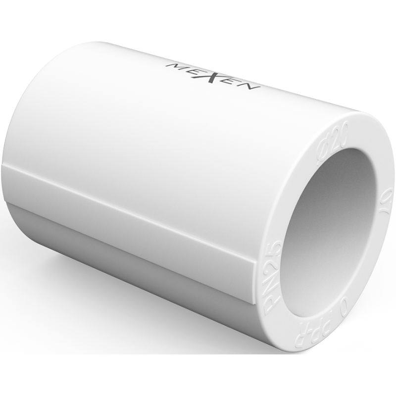 Mexen PPR muff, svetsbeslag för rör 32 x 32, PN25 - W97320-3232-00