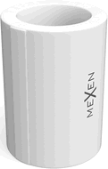 Mexen PPR mufa, złączka zgrzewana do rur PPR 32 x 32, PN25 - W97320-3232-00