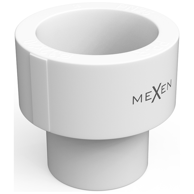 Mexen PPR weldable reducing coupling for PPR pipes 32 x 20, PN25 - W97321-3220-00