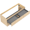 Mexen Rivel vannitoakapp valamu alla 120 cm, 2 sahtlit, soonik , tamm - 91A20-12047-2-BFF81