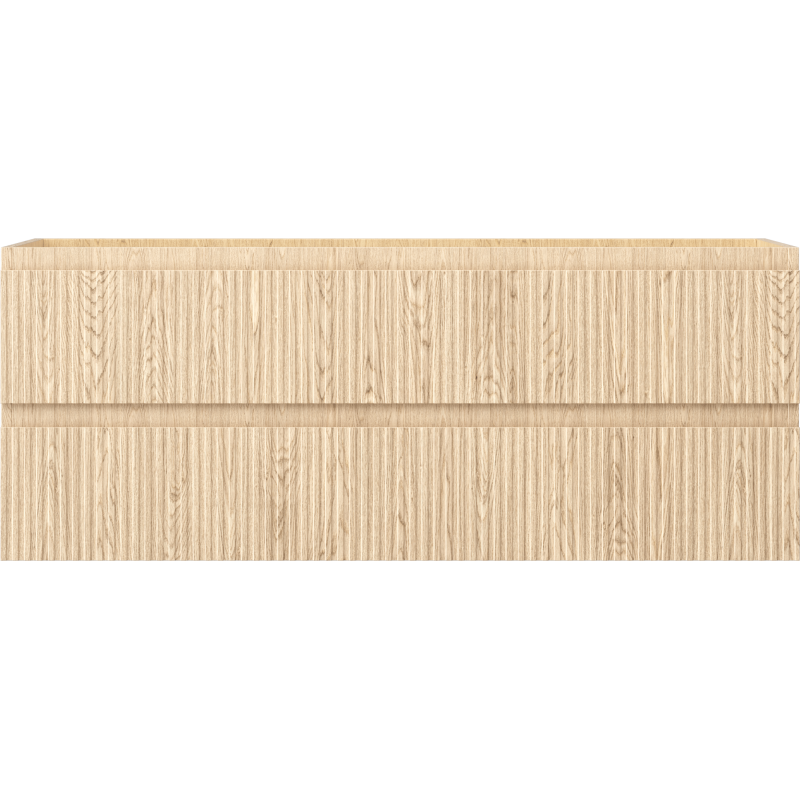 Mexen Rivel 120 cm allaskaappi, 2 laatikkoa, uurrettu, tammi - 91A20-12047-2-BFF81