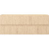 Mexen Rivel Badezimmer-Unterschrank 120 cm, 2 Schubladen, geriffelt, Eiche - 91A20-12047-2-BFF81