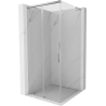 Mexen Rox L lükandustega dušinurk 95 x 95 cm, läbipaistev, kroom - 8C2L-095-095-01-00
