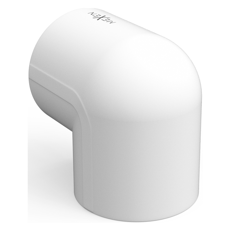 Mexen PPR cotovelo 90° soldado para tubos 40 x 40, PN25 - W97324-4040-00