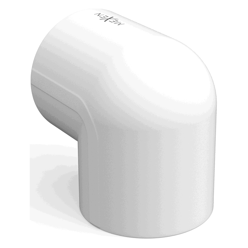 Mexen PPR codo 90° soldado para tuberías PPR 50 x 50, PN25 - W97324-5050-00