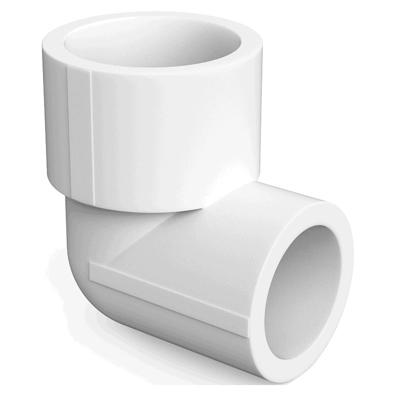 Mexen PPR cotovelo redutor soldado a 90° para tubos 25 x 20, PN25 - W97325-2520-00