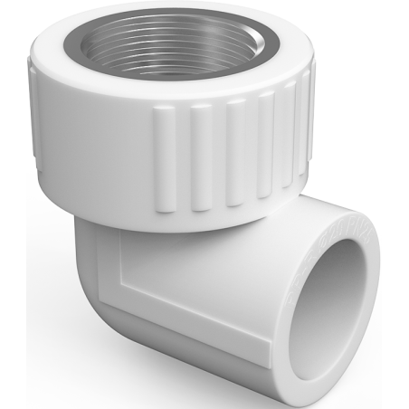 Mexen PPR 90° hitsattu kulma putkille 20 x 3/4 GW - W97326-2034F-00