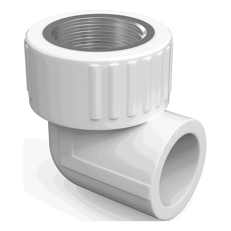 Mexen PPR 90° weldable elbow for PPR pipes 32 x 3/4 FF - W97326-3234F-00