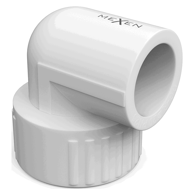 Mexen PPR kolano 90° zgrzewane do rur PPR 50 x 6/4 GW - W97326-5064F-00