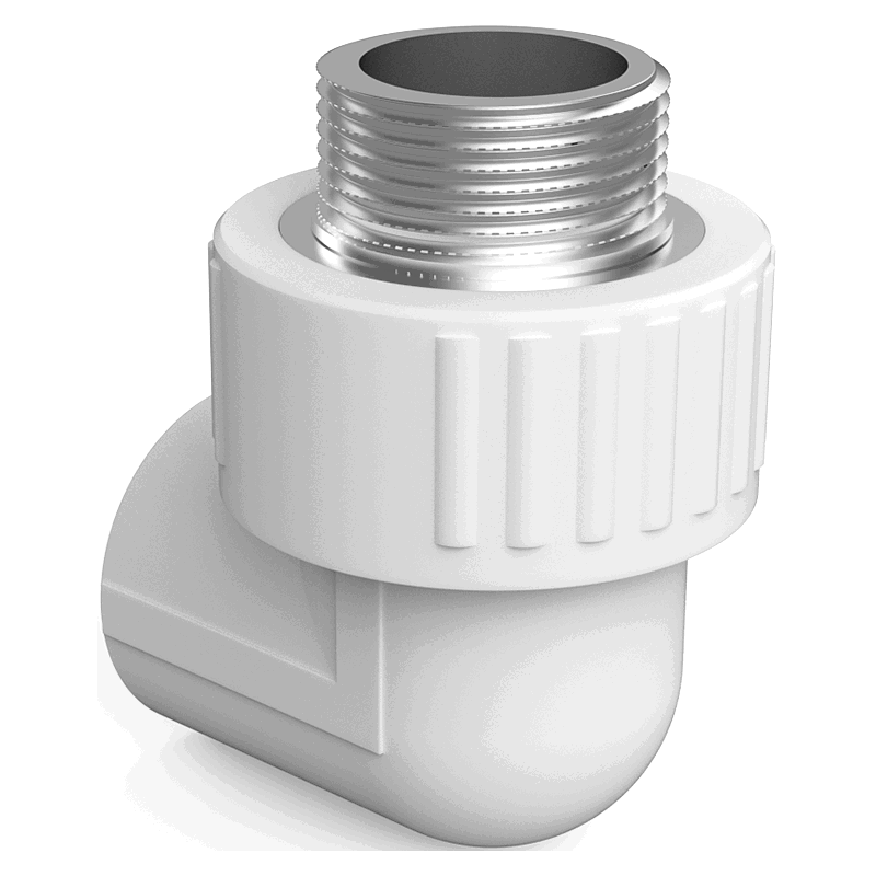 Mexen PPR cotovelo 90° soldado para tubos 20 x 3/4 GZ - W97327-2034M-00