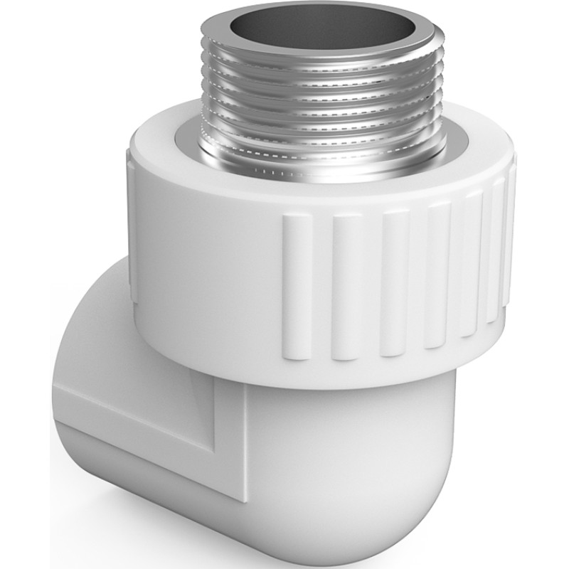Mexen PPR kolano 90° zgrzewane do rur PPR 25 x 1/2 GZ - W97327-2512M-00