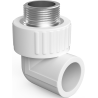 Mexen PPR 90°-Winkel verschweißt für PPR-Rohre 25 x 1/2 AG - W97327-2512M-00