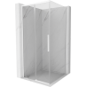 Mexen Rox kabina prysznicowa rozsuwana 95 x 95 cm, transparent, biała - 8C2-095-095-20-00