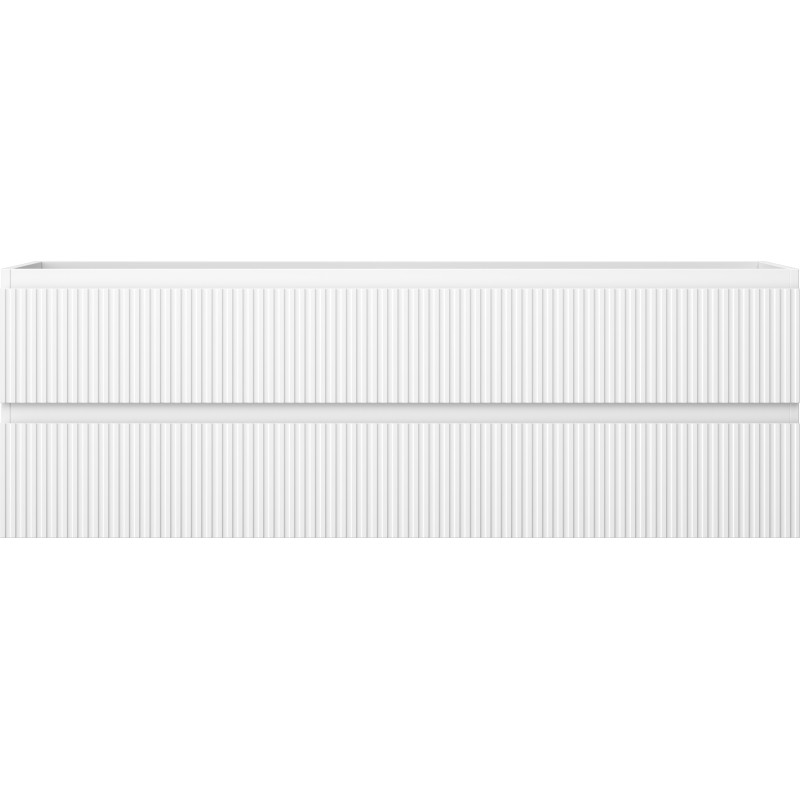 Mexen Rivel vannitoa valamukapp 140 cm, 2 sahtlit, sooniline, valge matt - 91A20-14047-2-BFF01
