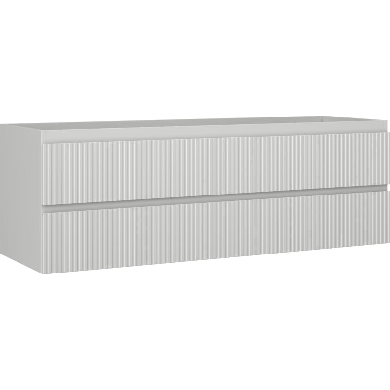 Mexen Rivel vannitoa kapialus 140 cm, 2 sahtlit, sooneline, hall matt - 91A20-14047-2-BFF62