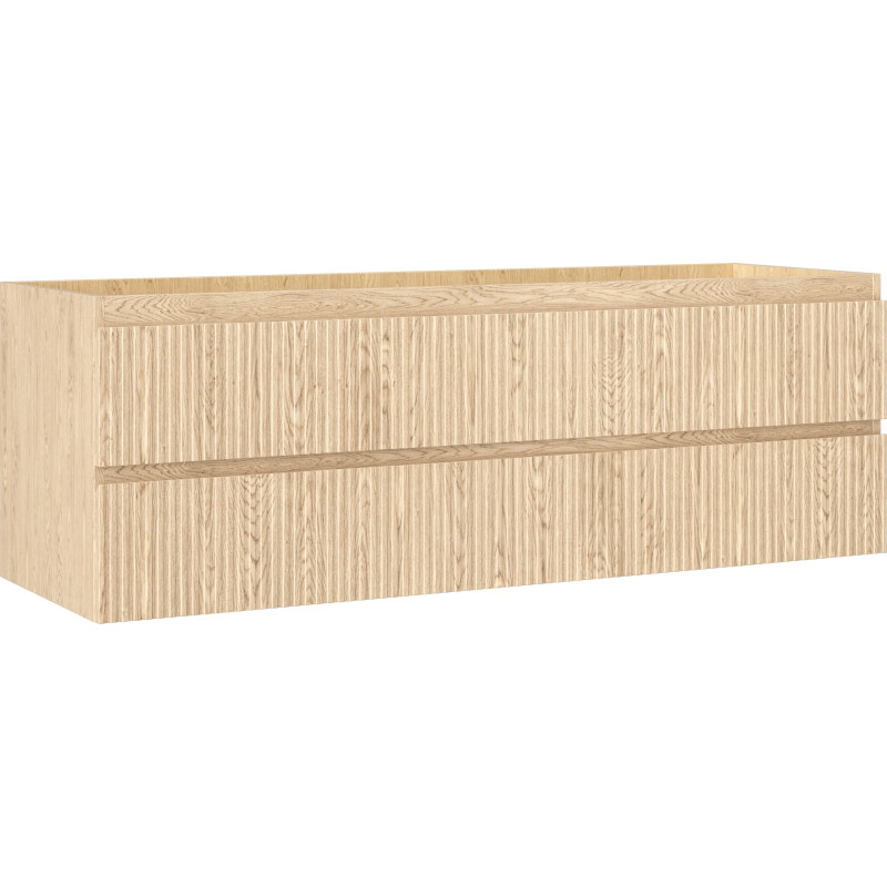 Mexen Rivel vannitoakapp 140 cm, 2 sahtlit, soonik, tamm - 91A20-14047-2-BFF81