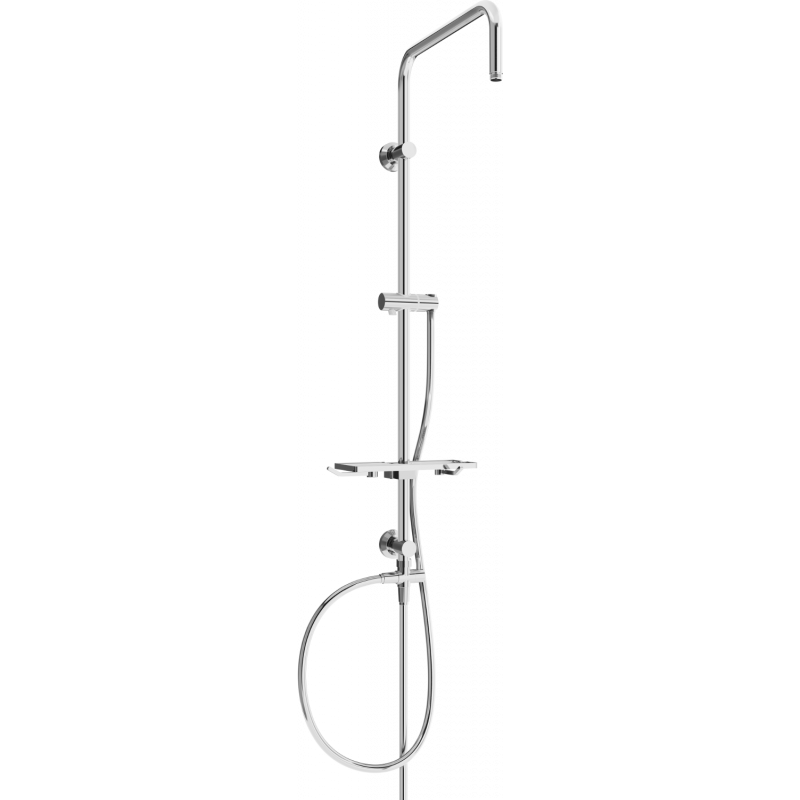 Mexen T Duschsäule, Chrom - 7939399-00