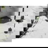 Mexen Stone+ vierkante composiet douchebak 100 x 100 cm, antraciet - 44711010