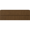 Mexen Rivel vannitoakapp valamu alla 140 cm, 2 sahtlit, sooneline, pähkel - 91A20-14047-2-BFF86