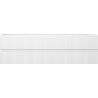Mexen Rivel badkamerkast onder wastafel 160 cm, 2 lades, geribbeld, mat wit - 91A20-16047-2-BFF01