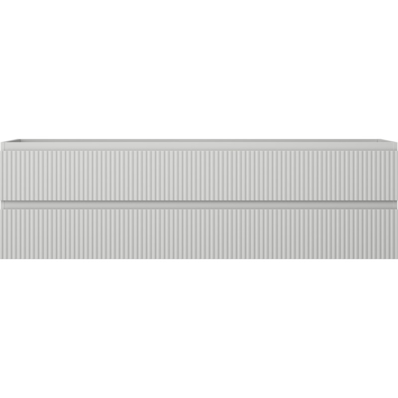 Mexen Rivel 160 cm aluskapp, 2 sahtlit, sooneline, hall matt - 91A20-16047-2-BFF62