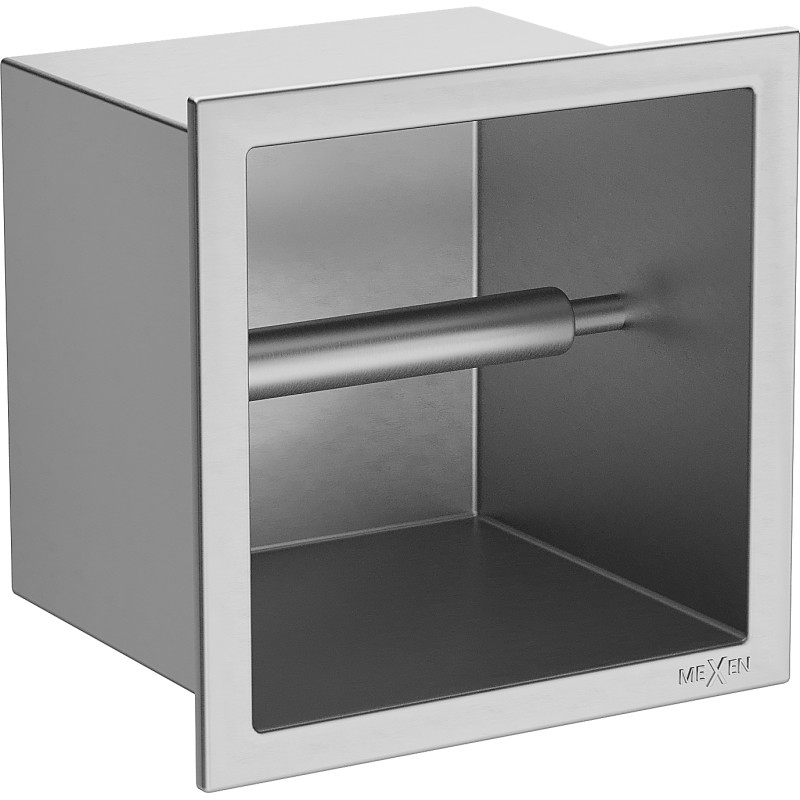 Mexen X-Wall-P support de papier toilette, inox - 1913