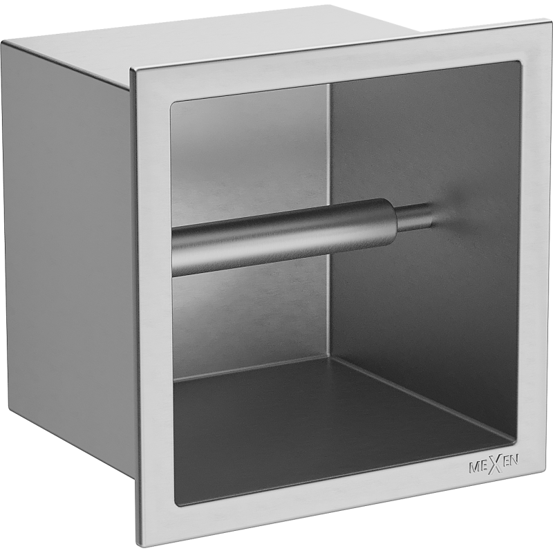 Mexen X-Wall-P Toilettenpapierhalter, Edelstahl - 1913