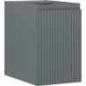 Mexen Rivel vannitoakapp valamu alla 30 cm, 1 uks, soonikkoes, matt grafiit - 91A21-03047-1-BF66