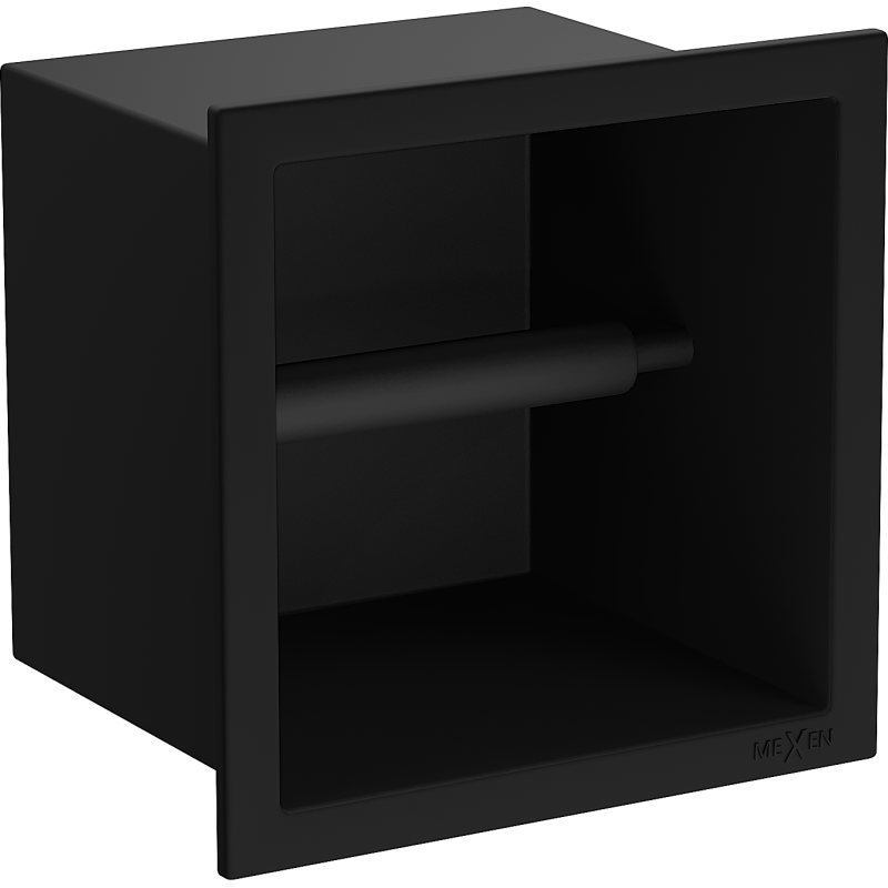 Mexen X-Wall-P soporte para papel higiénico, negro - 1973