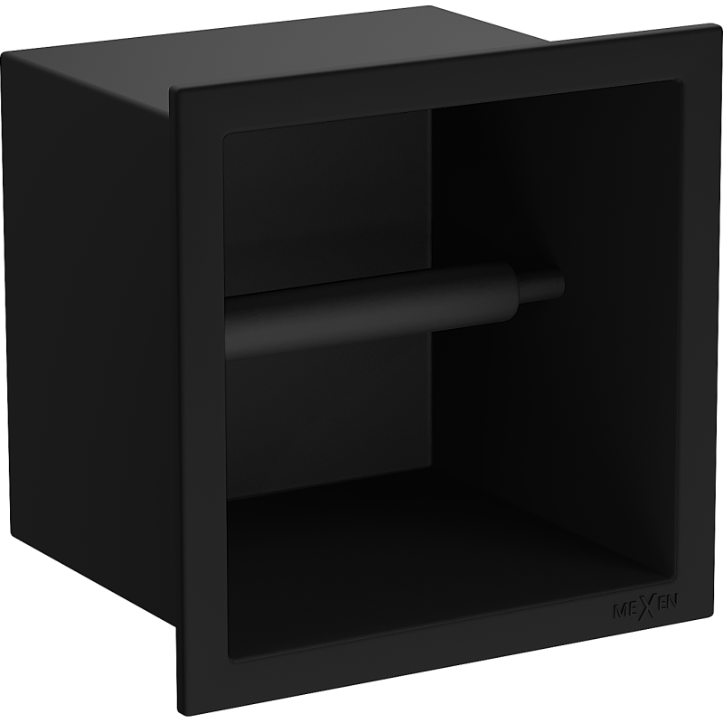 Mexen X-Wall-P Toilet Paper Holder, Black - 1973