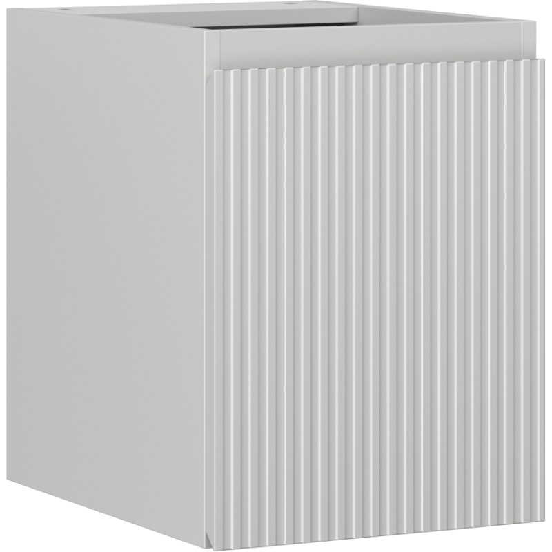 Mexen Rivel vannitoa valamu alune kapp 35 cm, 1 uks, sooneline, hall matt - 91A21-03547-1-BF62