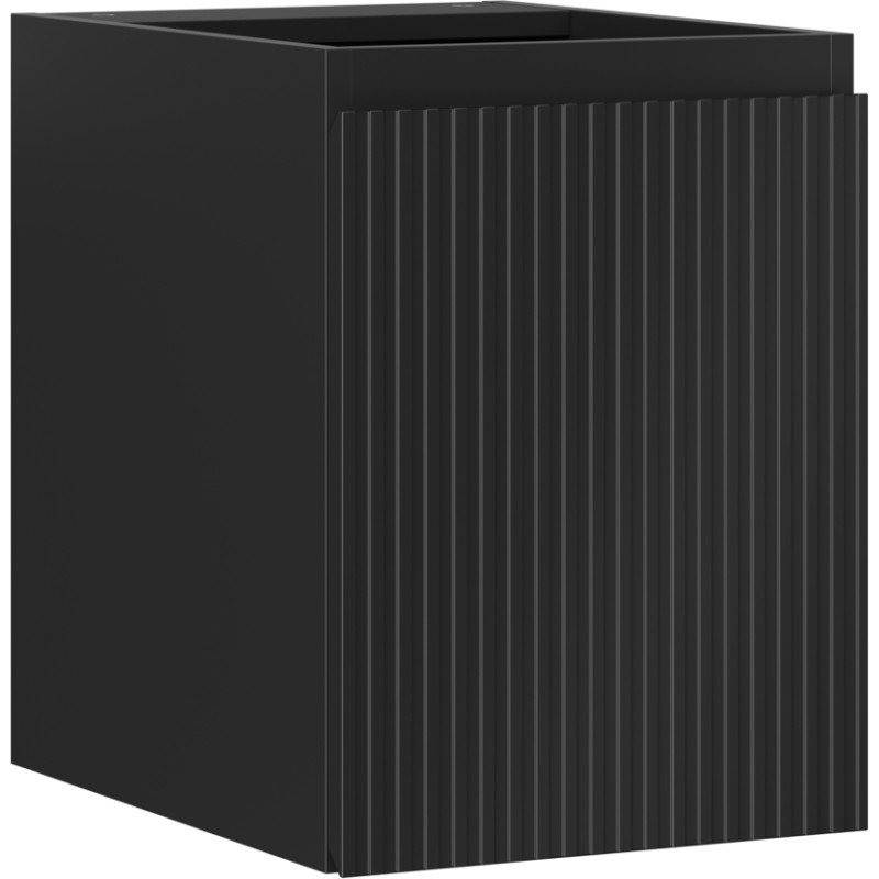 Mexen Rivel vannitoakapp valamu alune 35 cm, 1 uks, sooniline, must matt - 91A21-03547-1-BF71