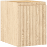 Mexen Rivel bathroom cabinet for washbasin 35 cm, 1 door, fluted, oak - 91A21-03547-1-BF81
