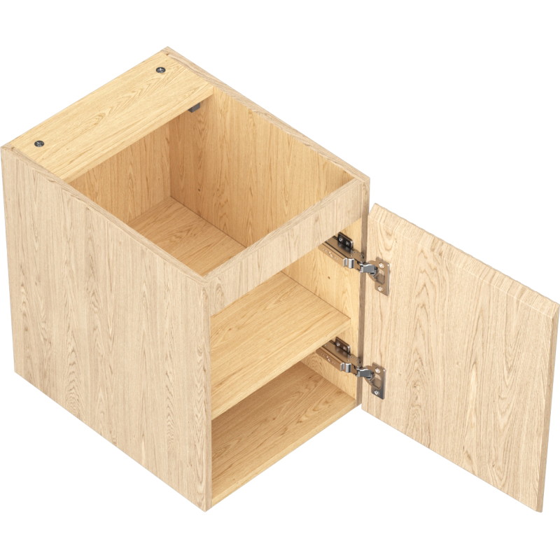 Mexen Rivel vannitoakapp kraanikausi alla 35 cm, 1 uks, soonik, tamm - 91A21-03547-1-BF81