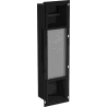 Mexen X-Wall-BP soporte para papel higiénico con revistero, negro - 1974