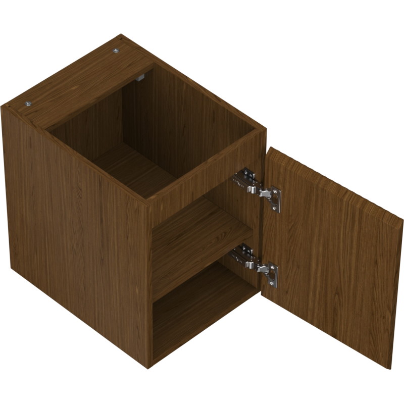 Mexen Rivel vannitoakapp valamualune 35 cm, 1 uks, sooneline, pähkel - 91A21-03547-1-BF86