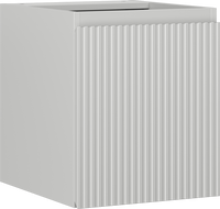 Mexen Rivel mobile da bagno sottolavabo 40 cm, 1 porta, scanalato, grigio opaco - 91A21-04047-1-BF62