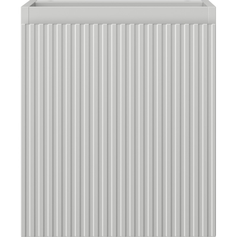 Mexen Rivel vannitoakapp valamu alla 40 cm, 1 uks, soonikkoes, hall matt - 91A21-04047-1-BF62