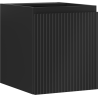 Mexen Rivel mobiletto da bagno sotto lavabo 40 cm, 1 anta, scanalato, nero opaco - 91A21-04047-1-BF71