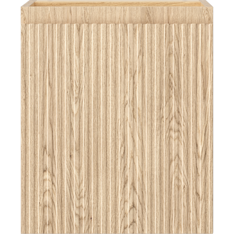 Mexen Rivel mobile da bagno sotto lavabo 40 cm, 1 porta, scanalato, rovere - 91A21-04047-1-BF81