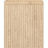 Mexen Rivel Badezimmer-Unterschrank 40 cm, 1 Tür, geriffelt, Eiche - 91A21-04047-1-BF81