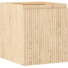 Mexen Rivel mueble de baño para lavabo 40 cm, 1 puerta, ranurado, roble - 91A21-04047-1-BF81