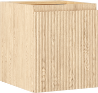 Mexen Rivel mobile da bagno sotto lavabo 40 cm, 1 porta, scanalato, rovere - 91A21-04047-1-BF81