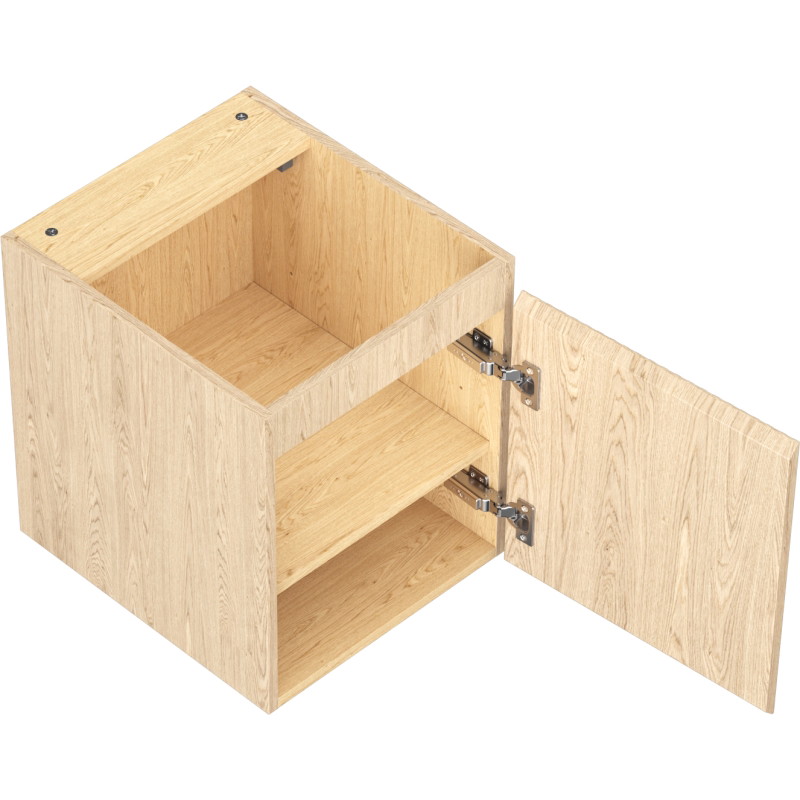 Mexen Rivel vannitoa peeglikapp 40 cm, 1 uks, soonikuga, tamm - 91A21-04047-1-BF81