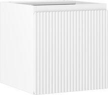 Mexen Rivel Badezimmer-Unterschrank 45 cm, 1 Tür, geriffelt, weiß matt - 91A21-04547-1-BF01