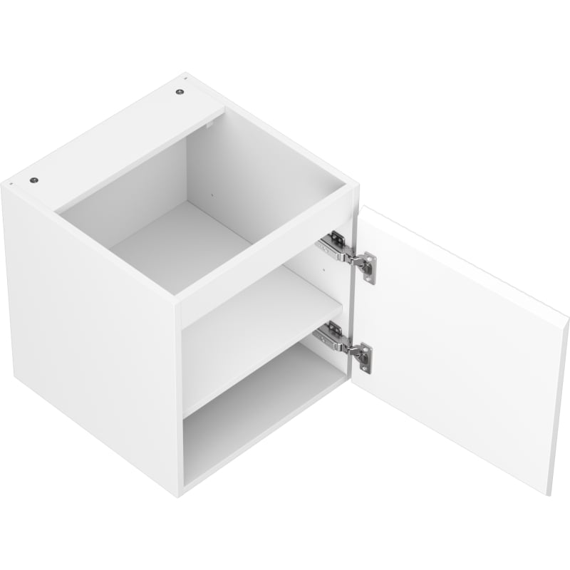 Mexen Rivel vannitoakapp valamu alla 45 cm, 1 uks, soonik, valge matt - 91A21-04547-1-BF01