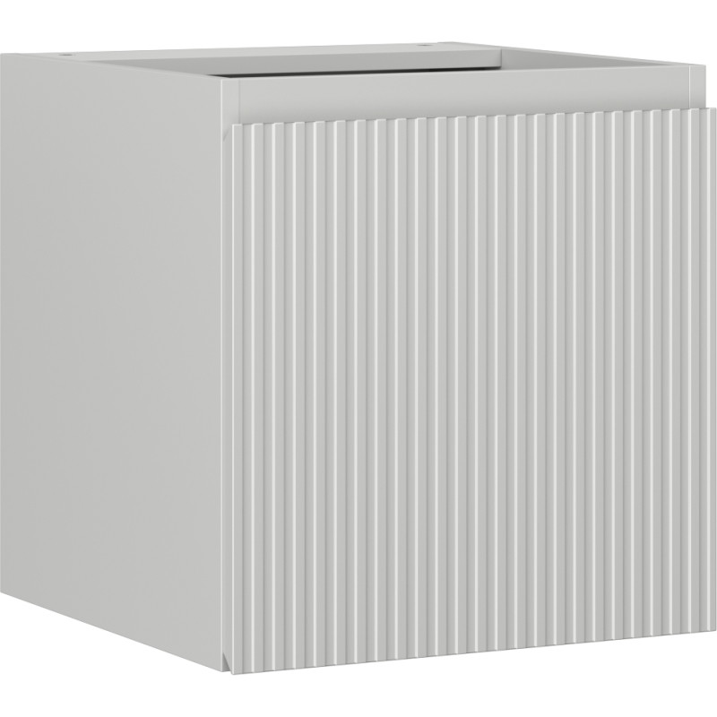 Mexen Rivel vannitoakapp valamu alune 45 cm, 1 uks, sooneline, hall matt - 91A21-04547-1-BF62